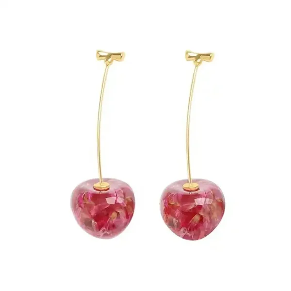 Cherry Earrings. Drop Earrings for sale! Shop Online for cute earrings at Cutefunnystuff.com Hot selling products. Cute Funny Products, Gift shop online. Novelty Shop Online. Toronto Ontario Canada