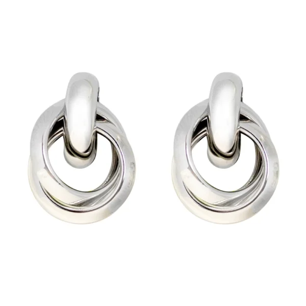 Silver Circle Stud Earrings. Very cute everyday use Earrings. Shop Online for cute stud earrings at Cutefunnystuff.com Hot selling products. Cute Funny Products, Gift shop online. Toronto Ontario Canada