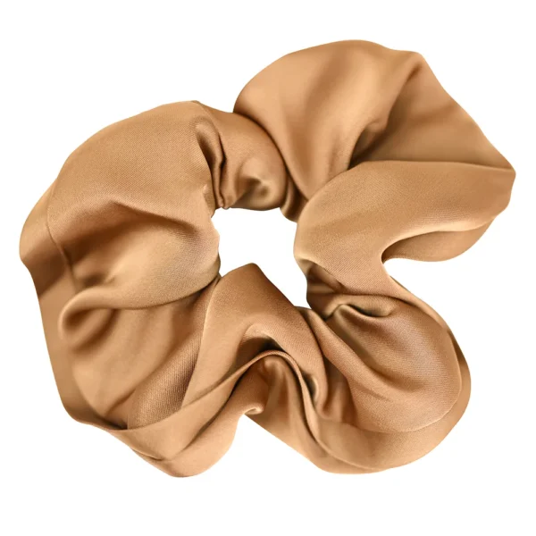 Large Golden Beige hair scrunchie. Hair Band for sale! Trending popular best seller products! Tik Tok , Instagram hot selling products! Shop Online only at cutefunnystuff.com Toronto Ontario Canada