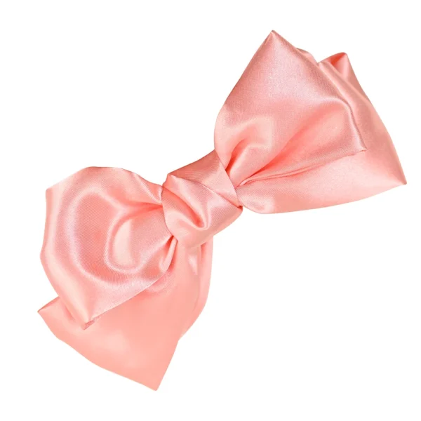 Velvet Coral Pink Bow. Trending popular best seller products! TIk Tok , Instagram hot selling products! Shop Online only at cutefunnystuff.com Toronto Ontario Canada