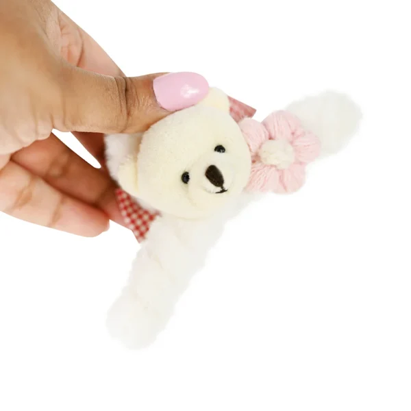 Cute Adorable Teddy Bear Hair Clip! Trendy Tik Tok, Instagram hot selling products! Shop Online only at cutefunnystuff.com Toronto Ontario Canada