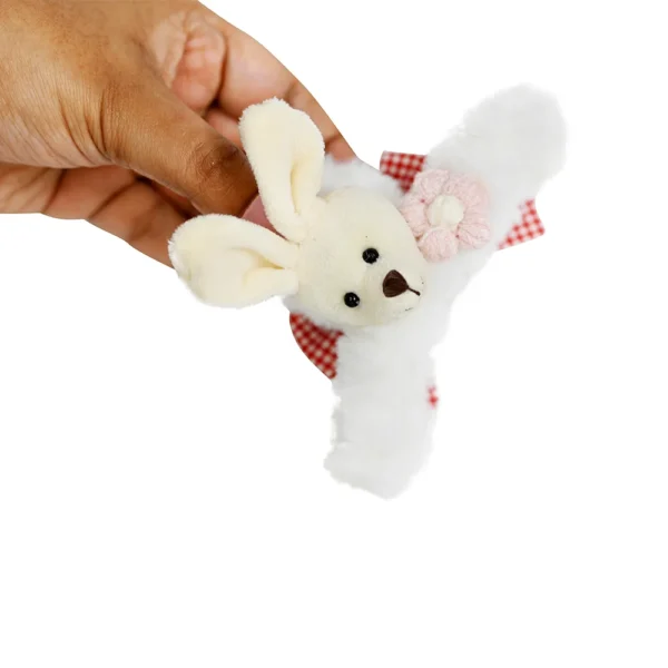 Cute Adorable White Bunny Hair Clip! Trendy Tik Tok, Instagram hot selling products! Shop Online only at cutefunnystuff.com Toronto Ontario Canada