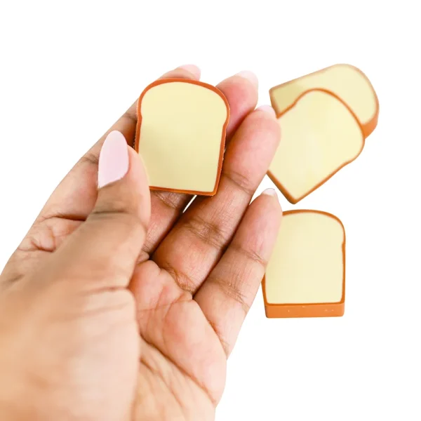 Bread Eraser. Funny Bread Eraser. School Accessories, Stationary accessories, Hot selling products. Cute Funny Products, Gift shop online. Toronto Ontario Canada