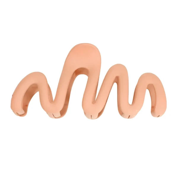 cute adorable Brown squiggle hair clip trendy hair accessories Toronto Ontario Canada