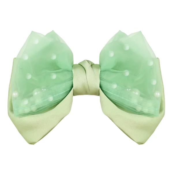 Green Bow with white pearls inside. Trending popular best seller products! TIkTok , Instagram hot selling products! Shop Online only at cutefunnystuff.com Toronto Ontario Canada