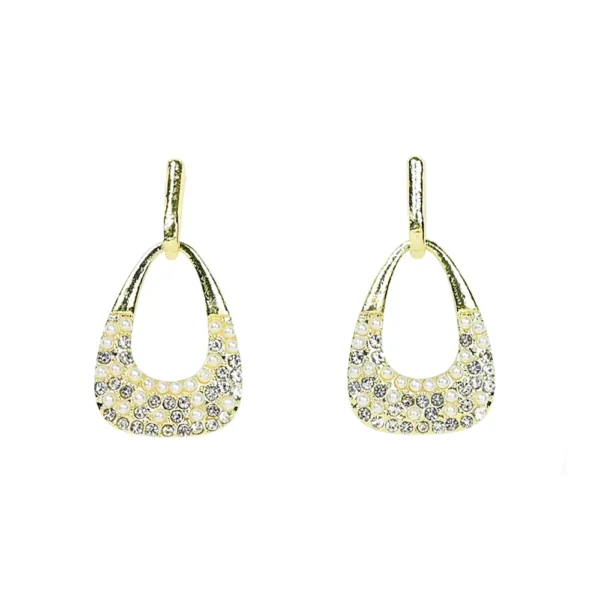 Elegant Oval Drop Earrings. Drop Earrings for sale! Shop Online for cute stud earrings at Cutefunnystuff.com Hot selling products. Cute Funny Products, Gift shop online. Toronto Ontario Canada